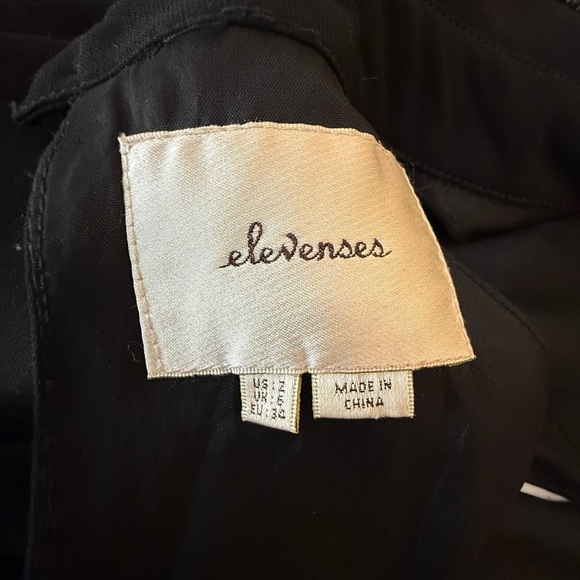 Anthropology, Elevenses Black Halter with beaded collar Jumpsuit size 2 - Picture 11 of 11